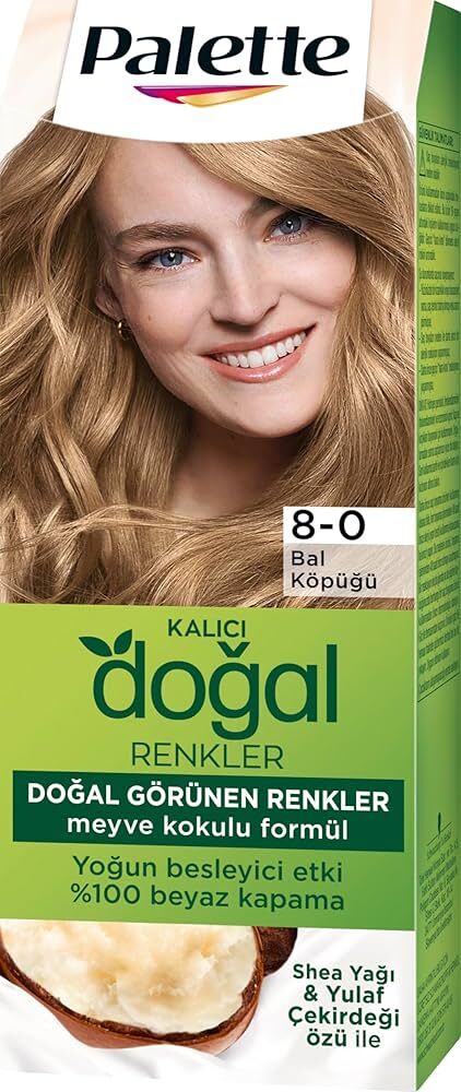 Palette Kalıcı Doğal Renkler 8-0 Bal Köpüğü