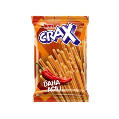 Eti Crax Daha Acılı Çubuk Kraker 80 Gr
