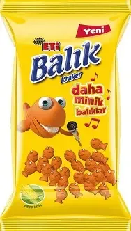 Eti Balık Kraker Mısırlı 70 Gr