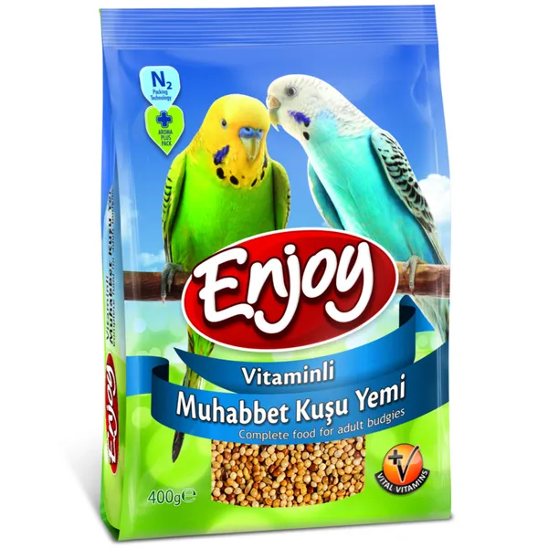 Enjoy Muhabbet Kuşu Yemi Vitaminli 400 Gr