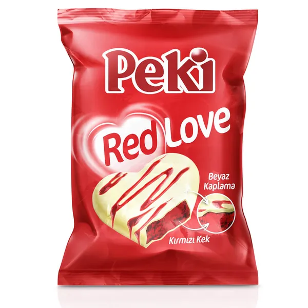 Peki Redlove Kırmızı Kek 50 G