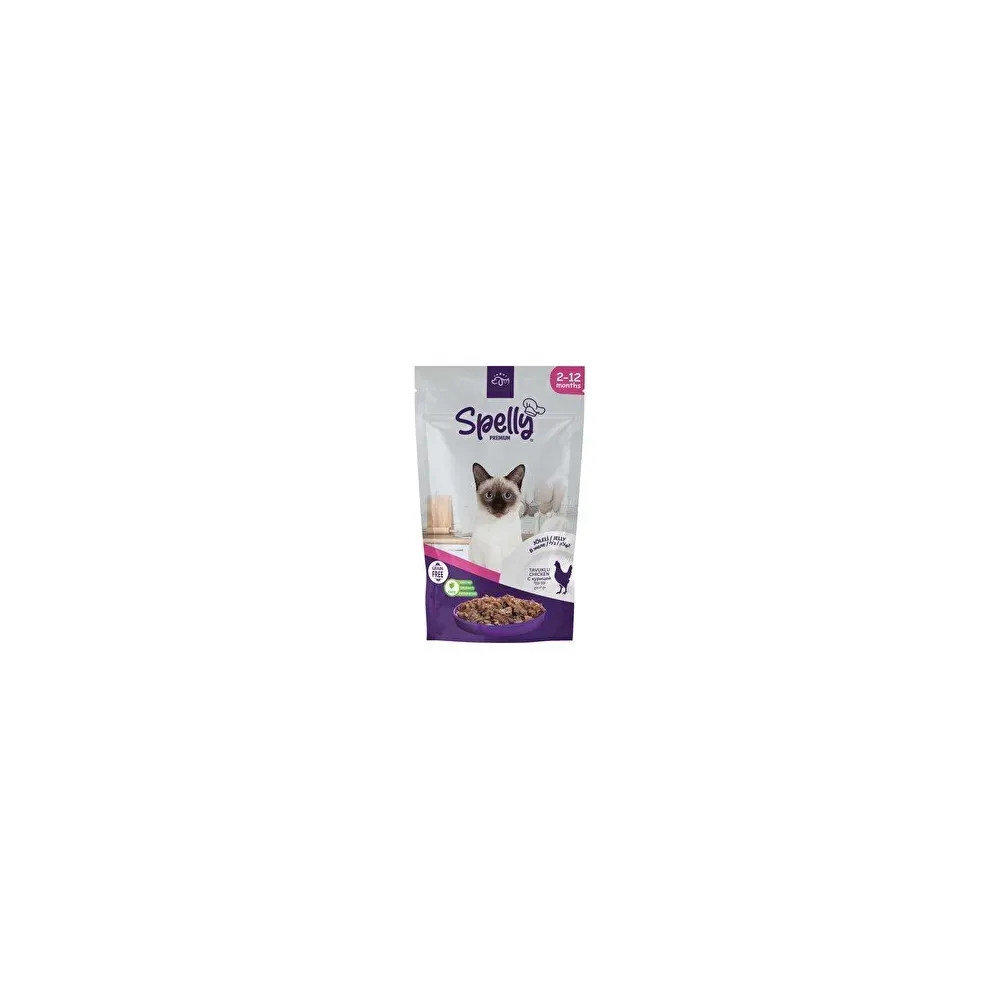 Spelly 85 gr Yavru Kedi Yaş Mama Tavuklu