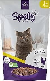 Spelly 85 gr Yetişkin Kedi Yaş Maması Jöleli