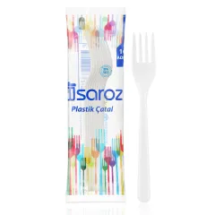 Saroz Plastik Çatal 10'lu