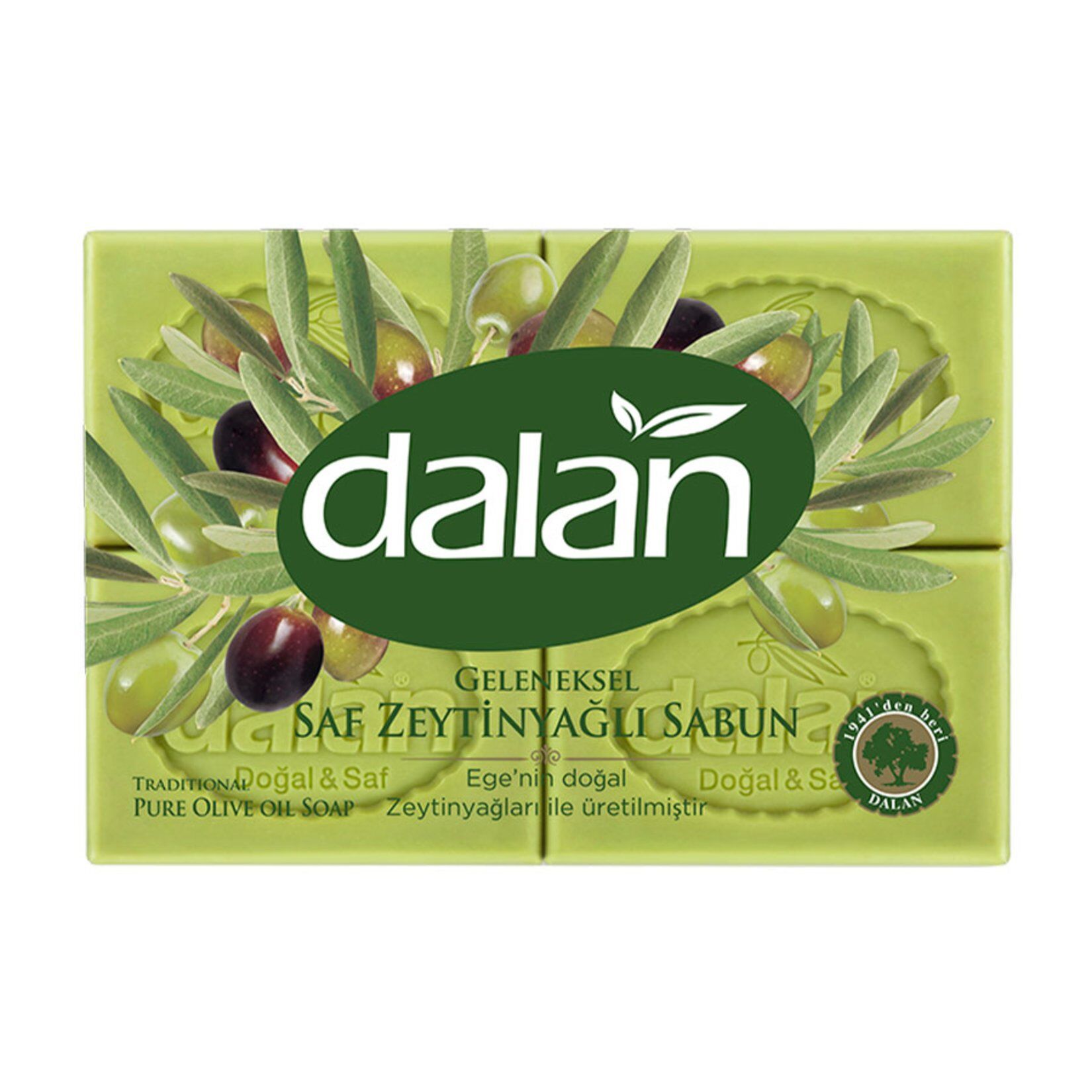 Dalan Beyaz Sabun Zeytinyağlı 4x150 G