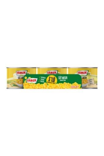 Tamek Süt Mısır 3*210 Gr