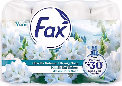 Fax Saf Sabun Beyaz 4x70 gr