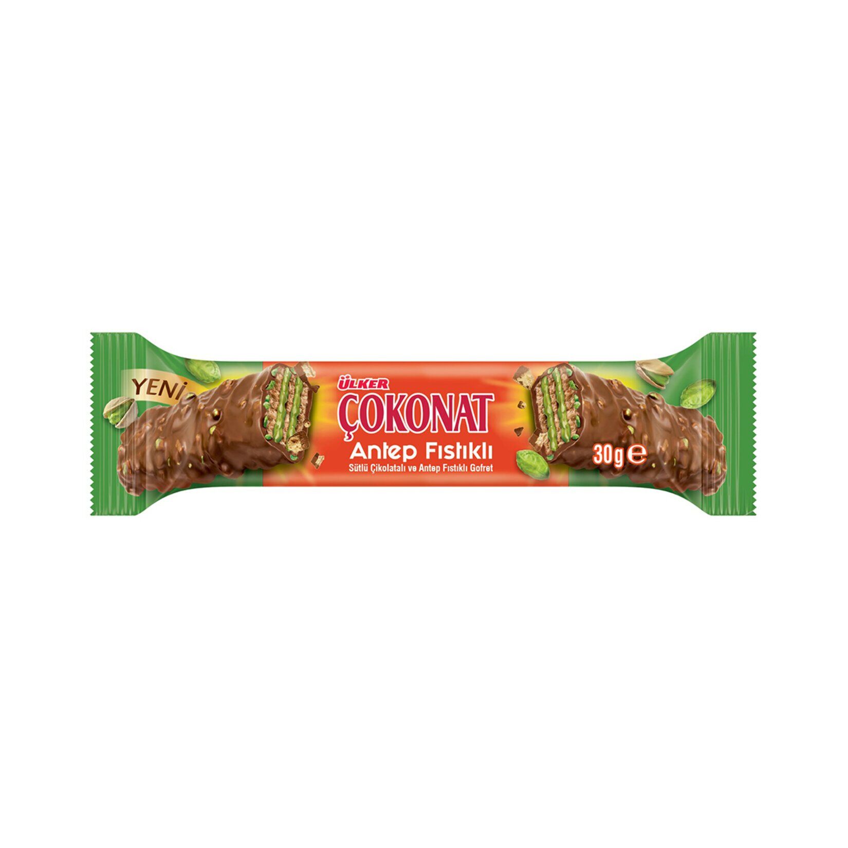 Ülker Çokonat Antep Fıstıklı 30 G