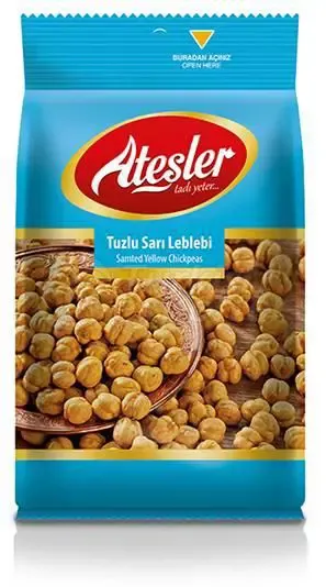 Ateşler Tuzlu Sarı Leblebi
