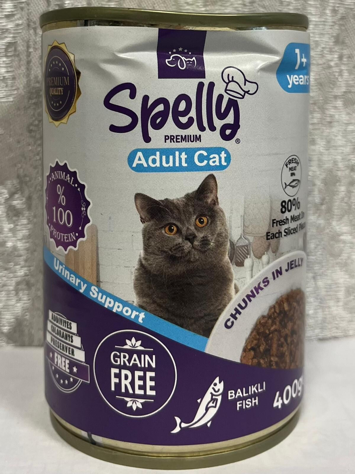 Spelly Balıklı Kedi Maması 400 G