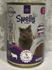 Spelly Biftekli Kedi Maması 400 G