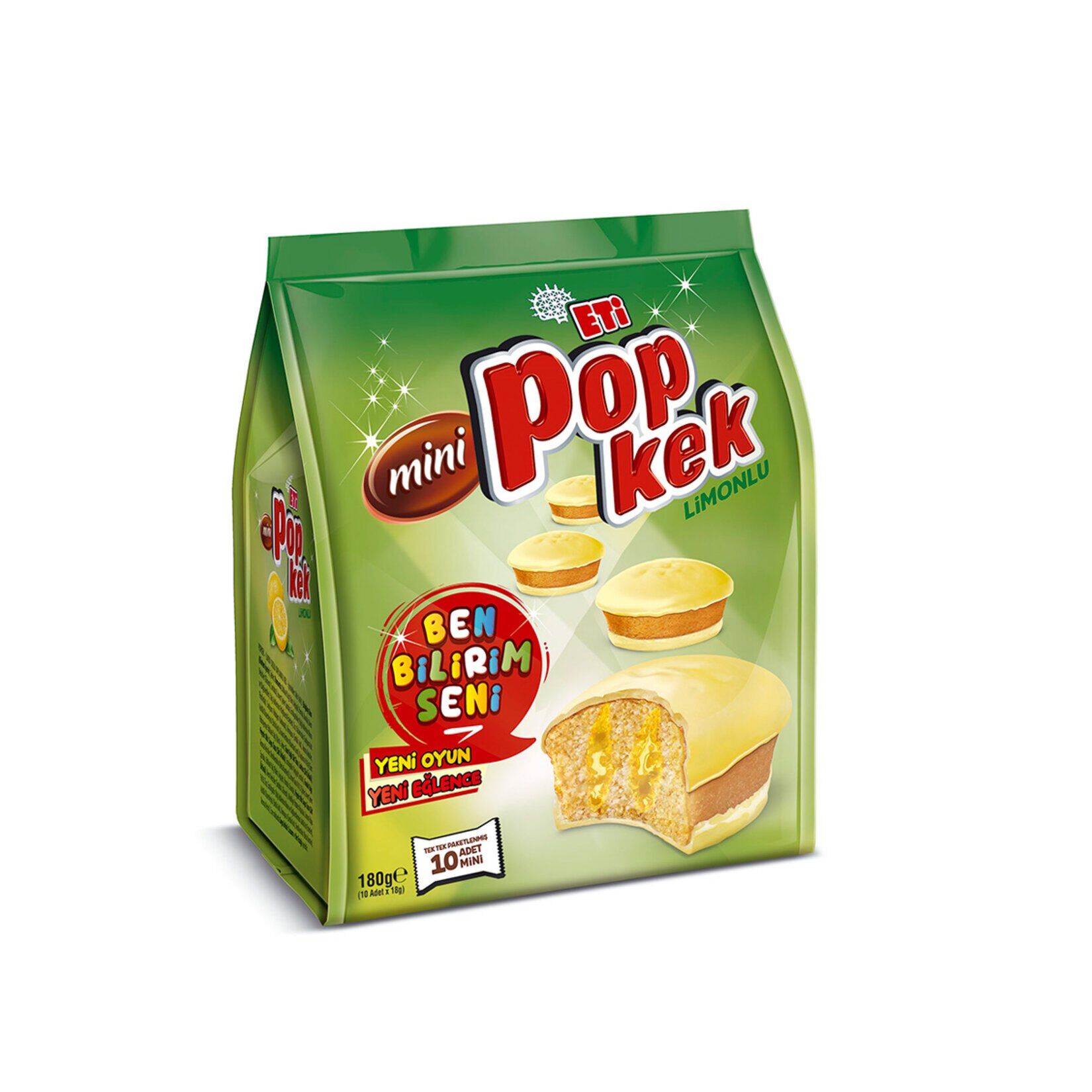 Eti Popkek Mini Limonlu Kek 180 G
