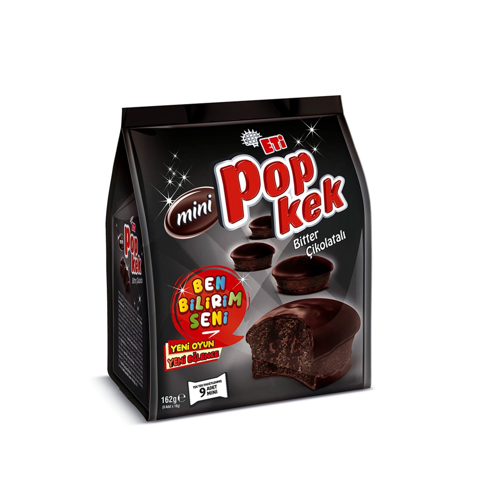 Eti Popkek Mini Bitter Çikolatalı Kek 180 G