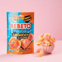 Bebeto Freeze Dried Gummy Peach