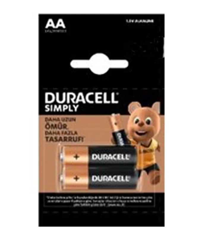 Duracell AA 2’li Saat Pili