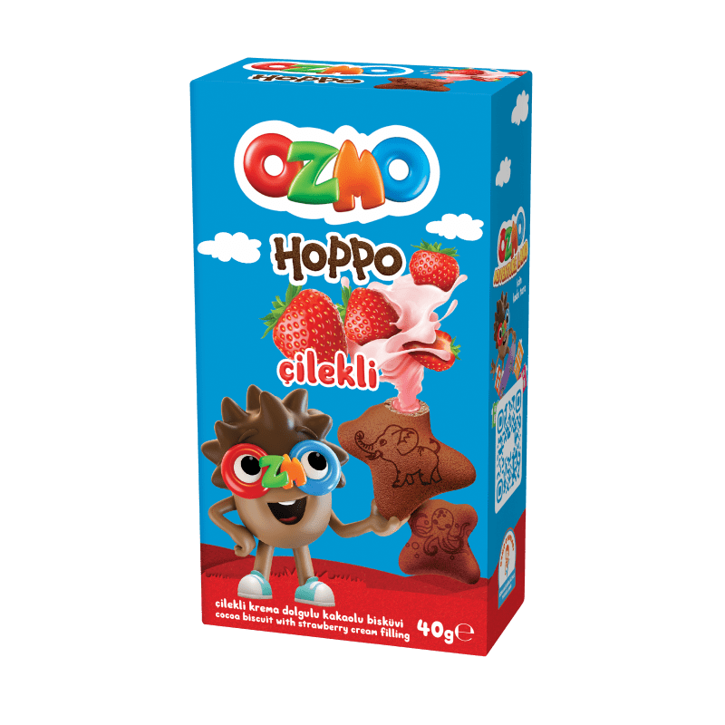 Ozmo Hoppo Çilekli 40 Gr