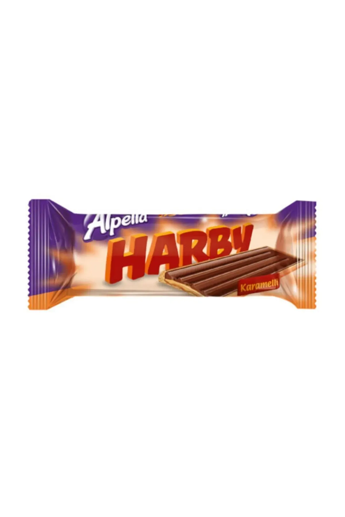 Ülker Alpella Harby Karamelli Kaplamalı Bisküvi 25 Gr
