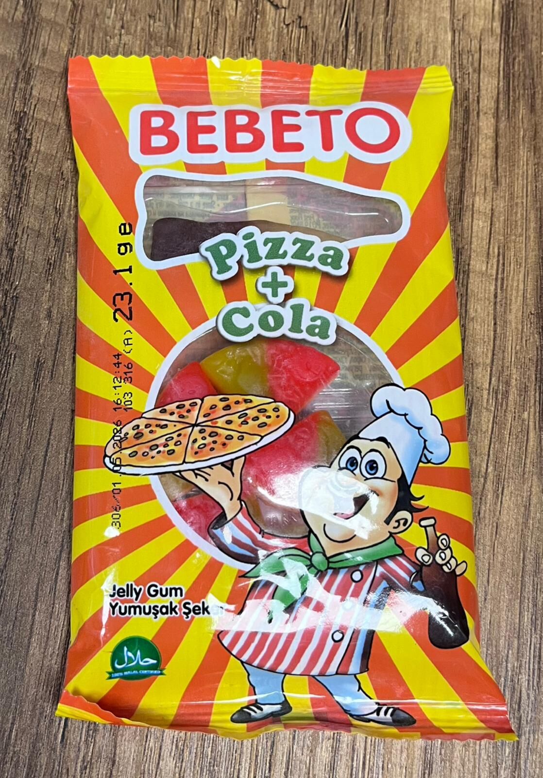 Bebeto Pizza Cola 23.1 Gr
