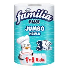 Familia Plus 1=3 Jumbo Havlu