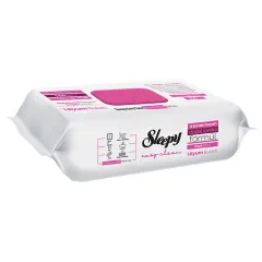 Sleepy Easy Clean Lilyum Buketi Yüzey Temizlik Havlusu 100 Yaprak