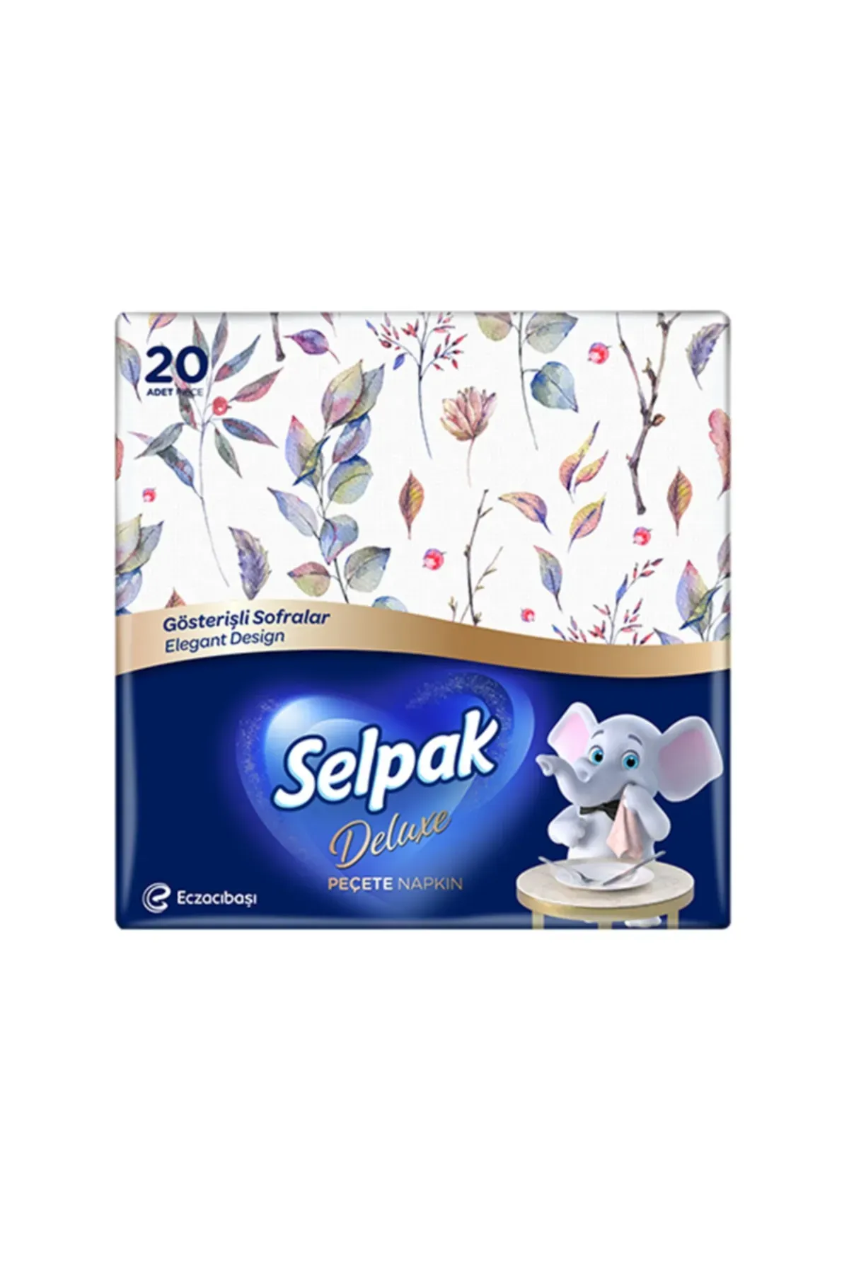 Selpak Elegant 20'li Deluxe Peçete