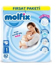 Molfix Fırsat Paketi Yenidoğan 1 Beden 82 Adet