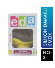 Eda Bebe Silikon Damaklı Emzik Numara 3