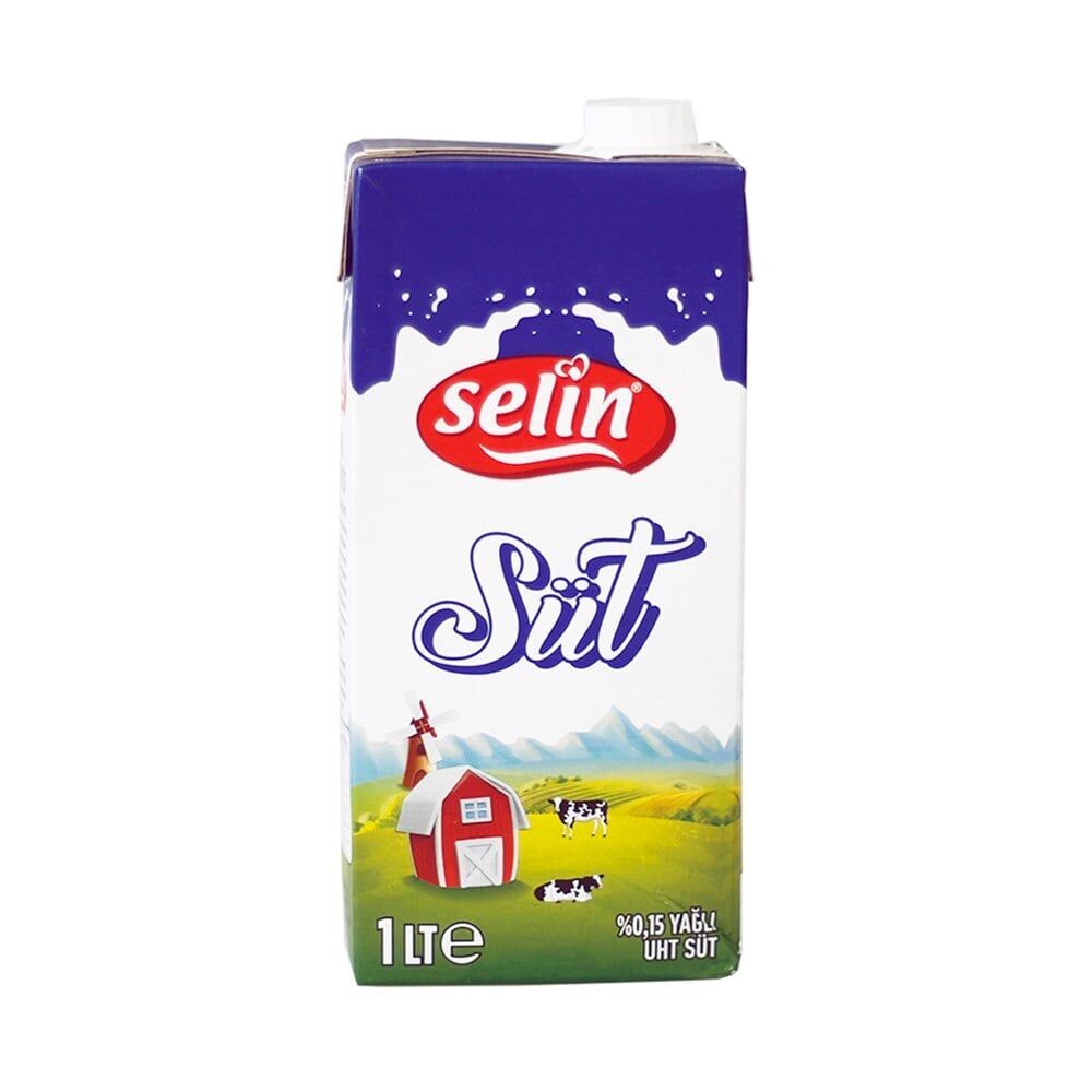 Selin Süt 1 Lt % 0.15 Yağlı