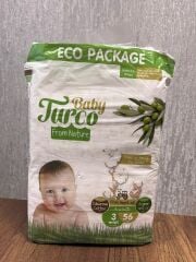 Baby Turco Bebek Bezi Zeytinyağlı Numara 3
