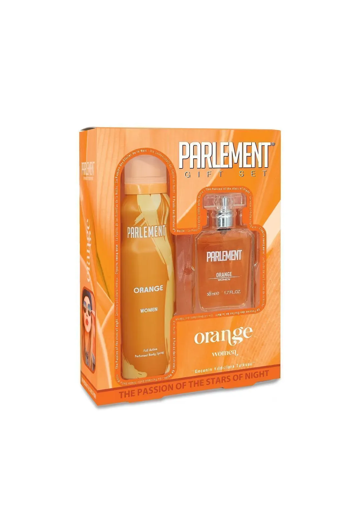 Parlement Orange Women Set Parfüm 60 Ml Edt&150 Ml Deo