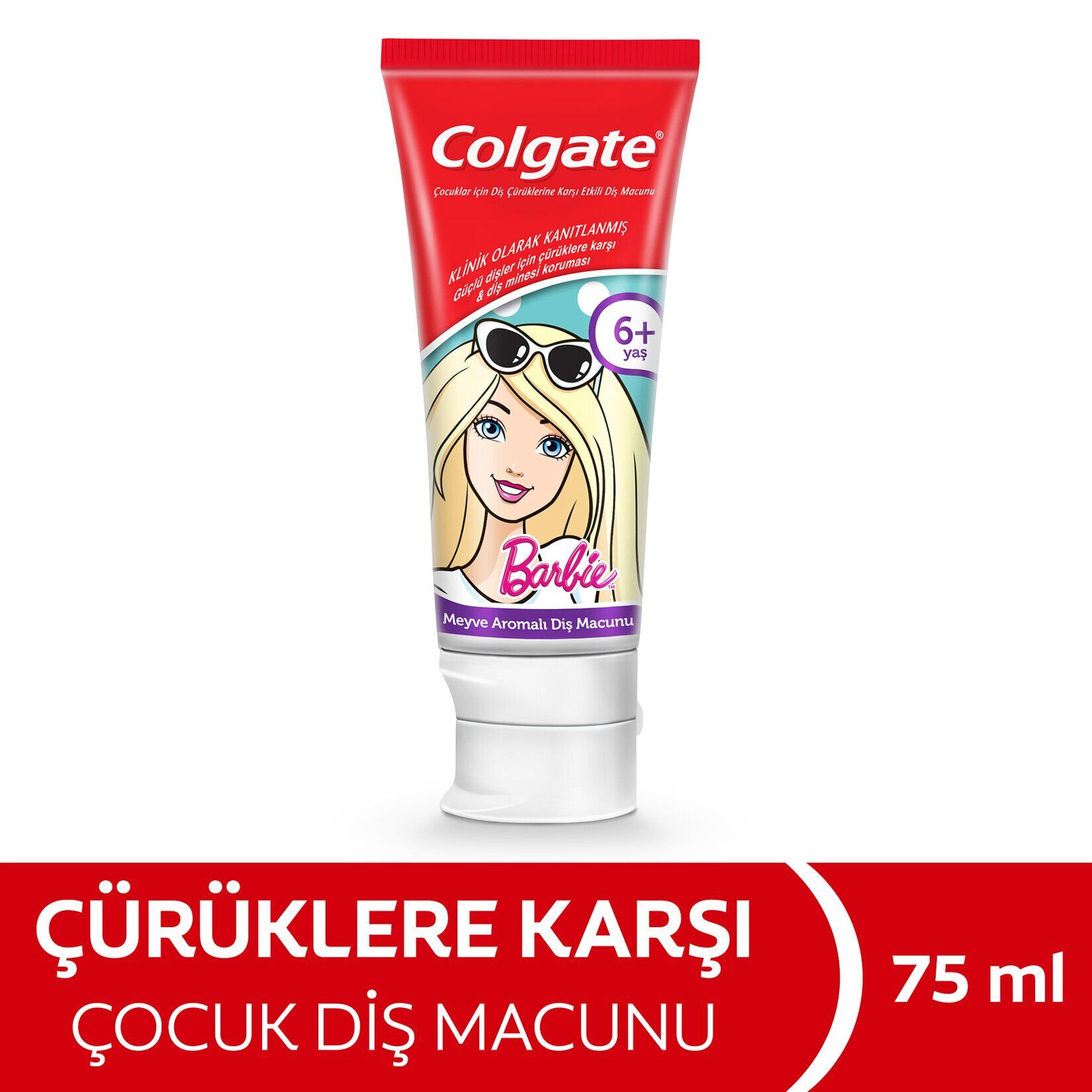 Colgate Barbie Çocuk Diş Macunu 75 Ml