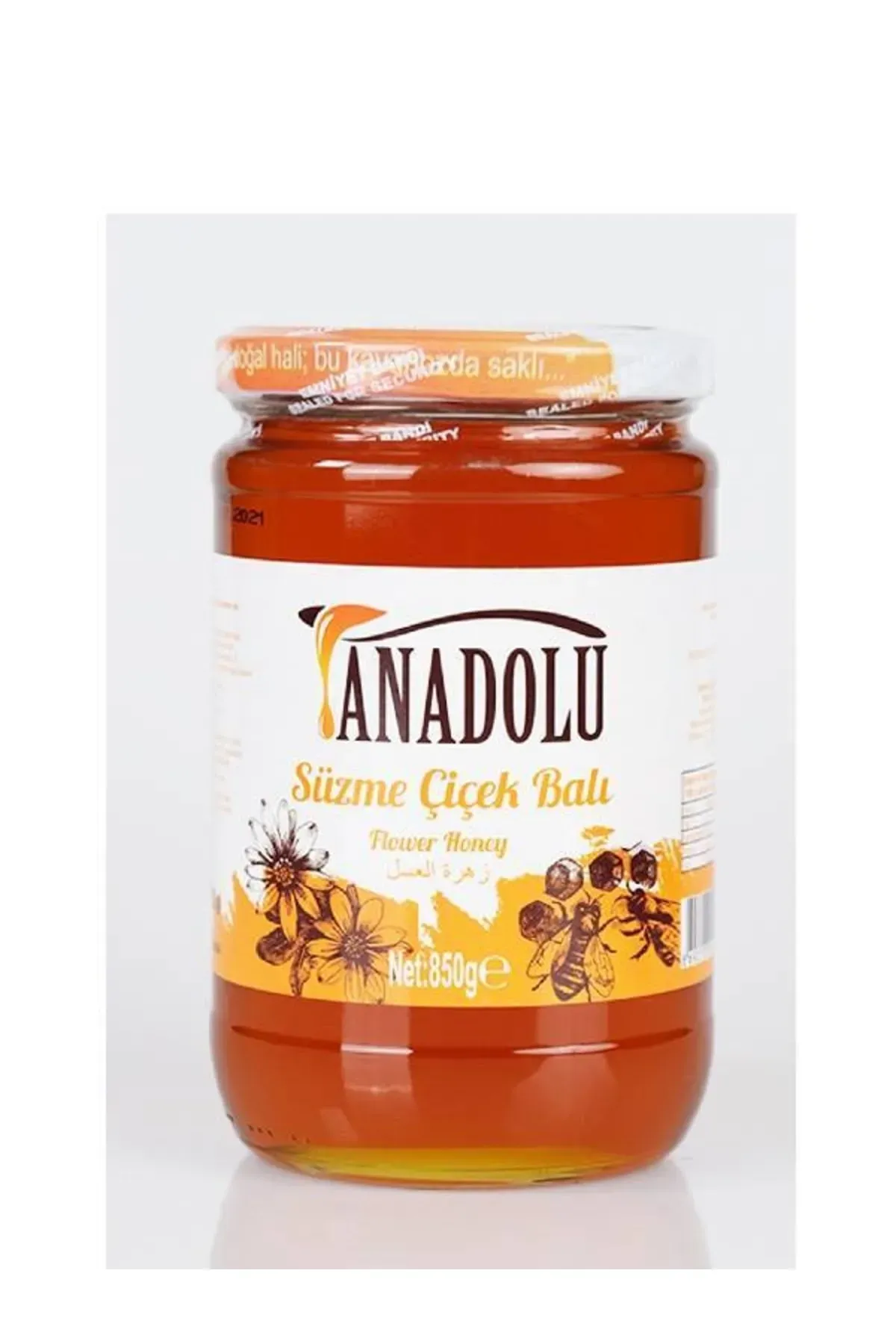 Anadolu Süzme Çiçek Balı 850 Gr