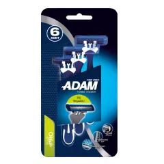 Adam Tıraş Bıçağı Üç Bıçaklı 6'lı