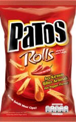 Patos Rolls Acılı Cips 61 g
